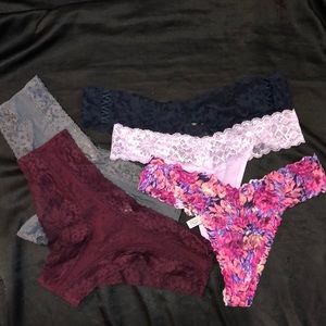 5 NWT pairs of Victoria’s Secret panties